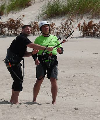 Kitesurfing