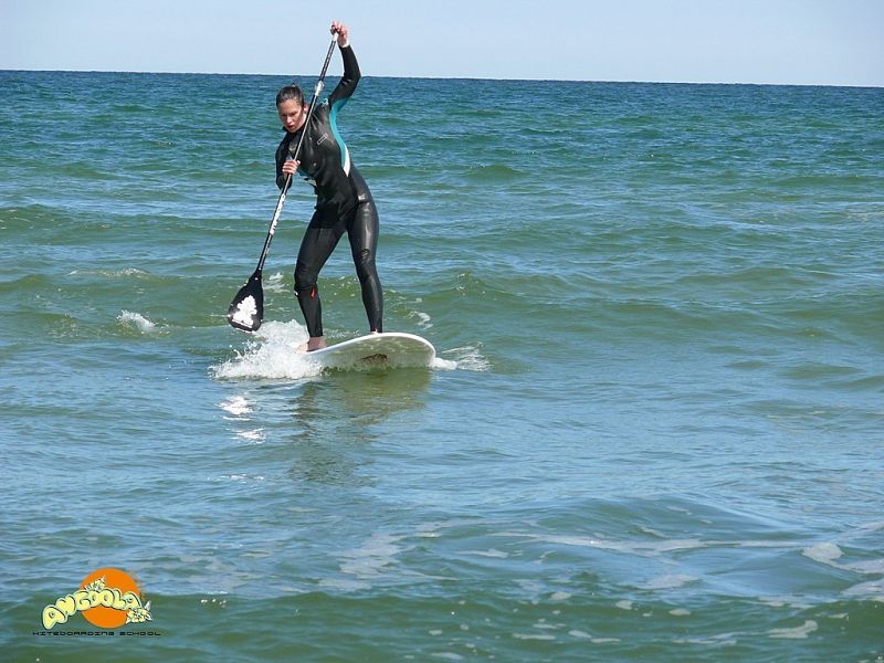 Kursy ruszyły, cała plaża do naszej dyspozycji